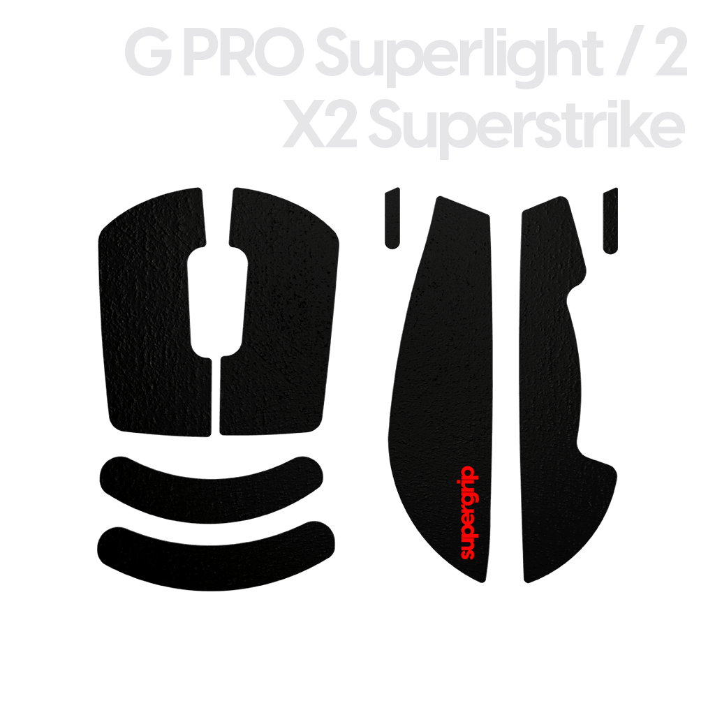 Grip Tape for Logitech G PRO Superlight / 2 / X2 Superstrike