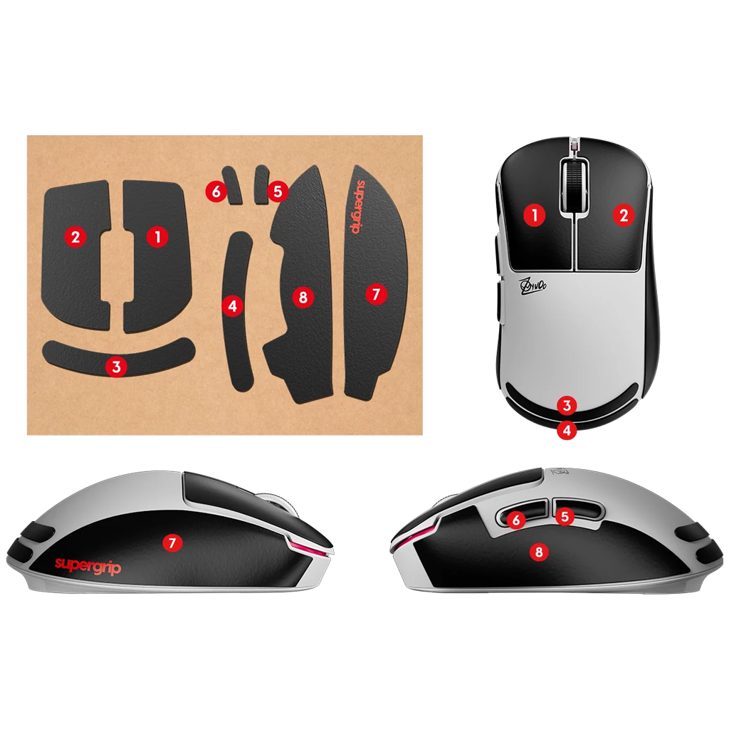 Grip Tape for ZywOo The Chosen Mouse