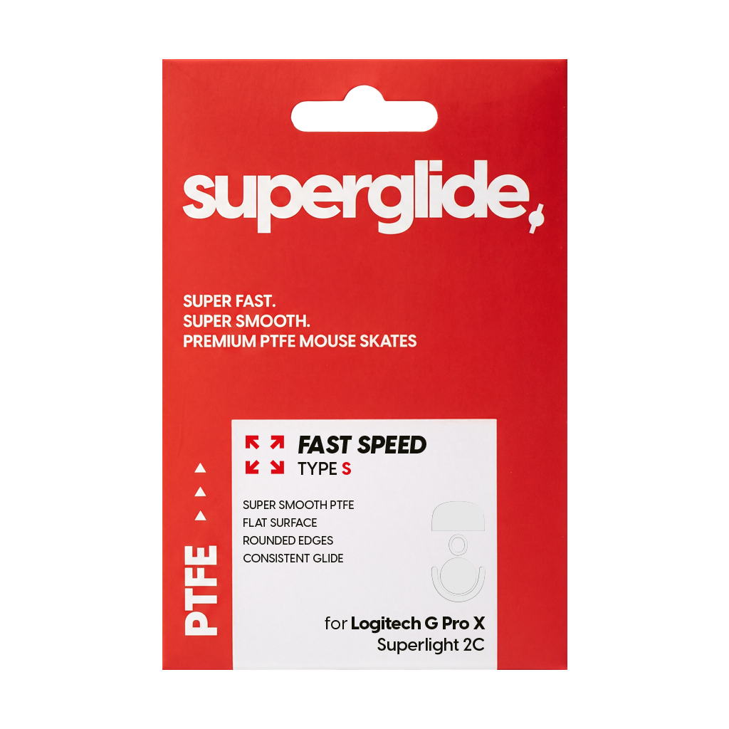 PTFE Type-S (SPEED) for Logitech G PRO X Superlight 2C