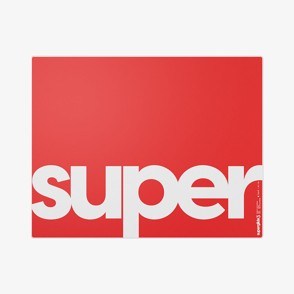 superglide3 Glass Mousepad - Type S