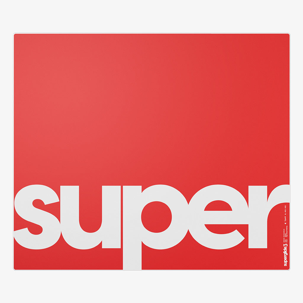 superglide3 Glass Mousepad - Type S
