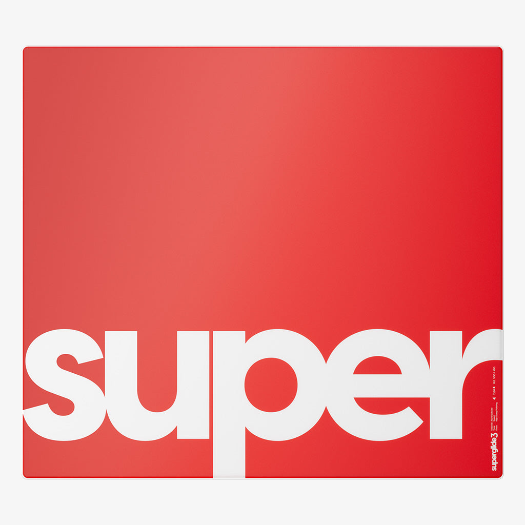 superglide3 Glass Mousepad - Type S
